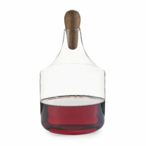 Decanter with Wooden Stopper