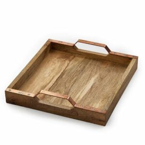Tray with Copper Handles