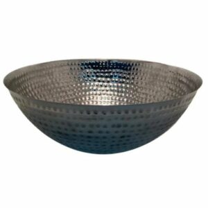 Hammered Stainless Steel Bowl