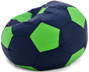 Bean Bag - Dark Blue x Green