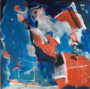 Mixed media on paper