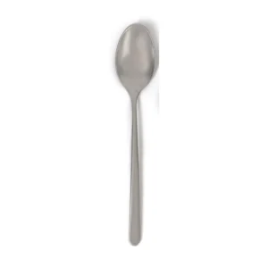 Abert Step Table Spoon in Matte Silver