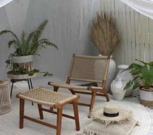 Desert Oasis Lounge Chair & Stool - Stool