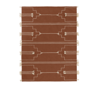 Brown Drift Rug KL42