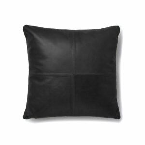 Cushion - Black Leather