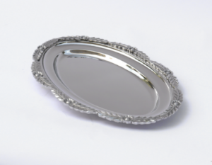 Serving plate Oval Flora