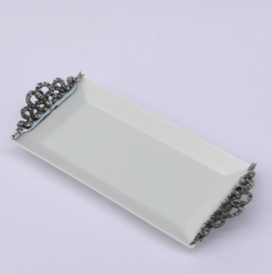 Serving plate Porcelain