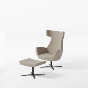 Rio Lounge Chair - Anthracit Fabric