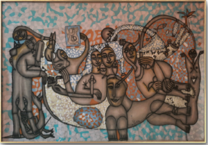 Mixed Media on Canvas