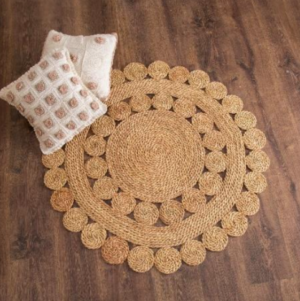 Halfa Flower Shape Rug