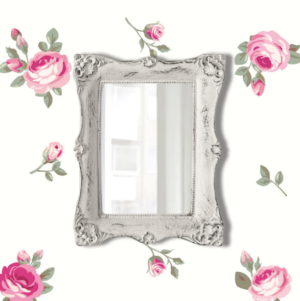 Pretty Shabby Rectangular Chic CC5