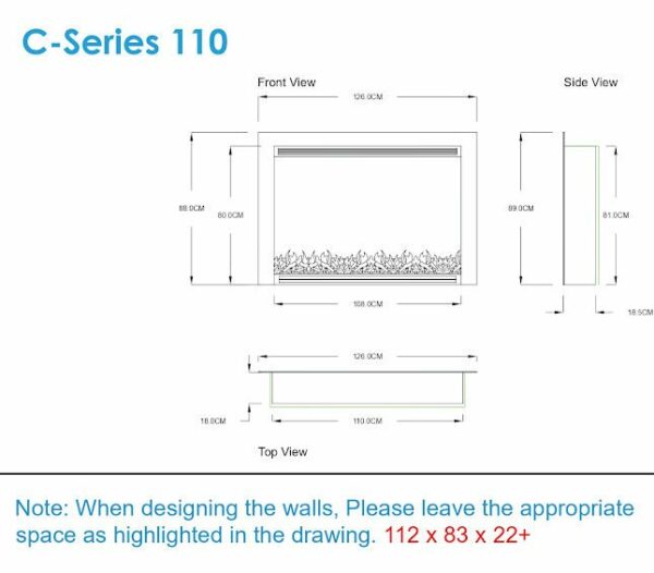 Electrical Fireplaces (C-Series)