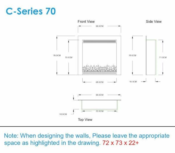Electrical Fireplaces (C-Series)