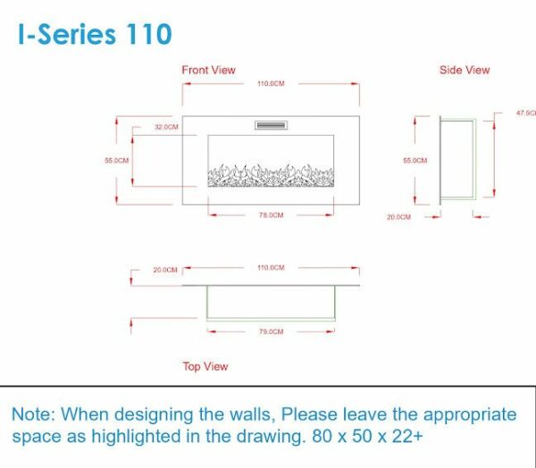 Electrical Fireplaces (I-Series)