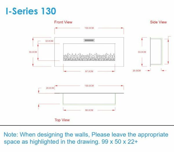 Electrical Fireplaces (I-Series)