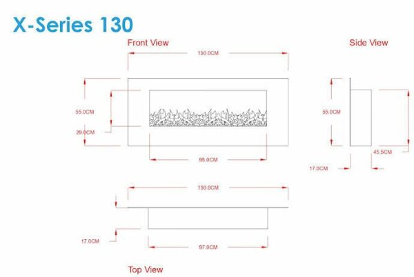 Electrical Fireplaces (X-Series)