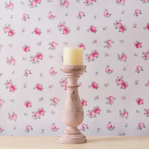 Candle Holder - Pale pink
