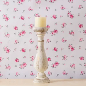 Candle Holder - Antique cream