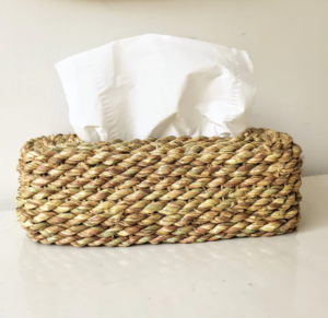 Halfa tissue box cover