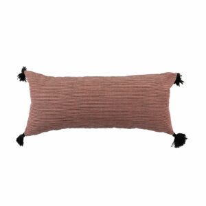 Rose Lined Akhmim Cushion - 30X65 cm, With Insert