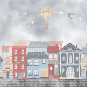 Blue Joyous Neighbourhood