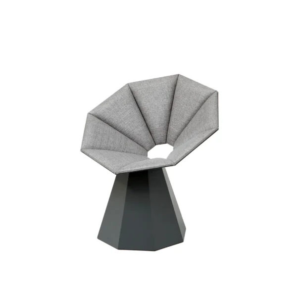 ORCIDE Arm Chair | Wood & Steel Symphony
