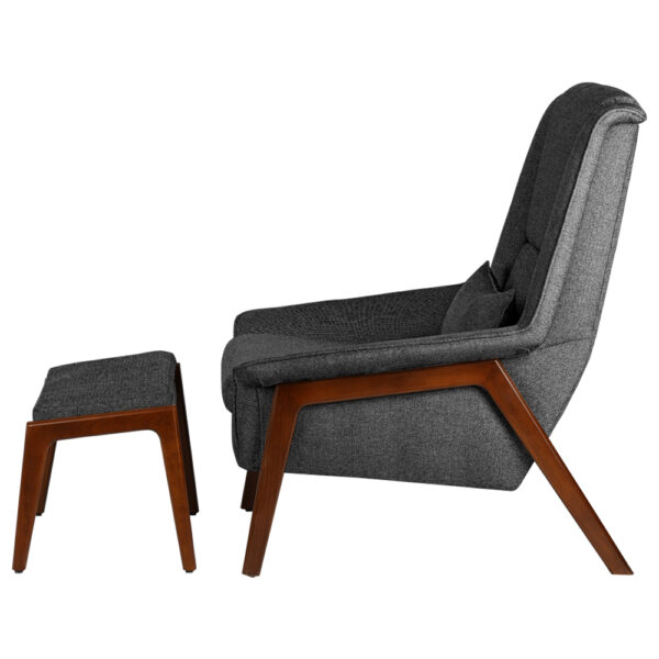 MAGNUS - Lounge - Fauteuil Armchair with footrest