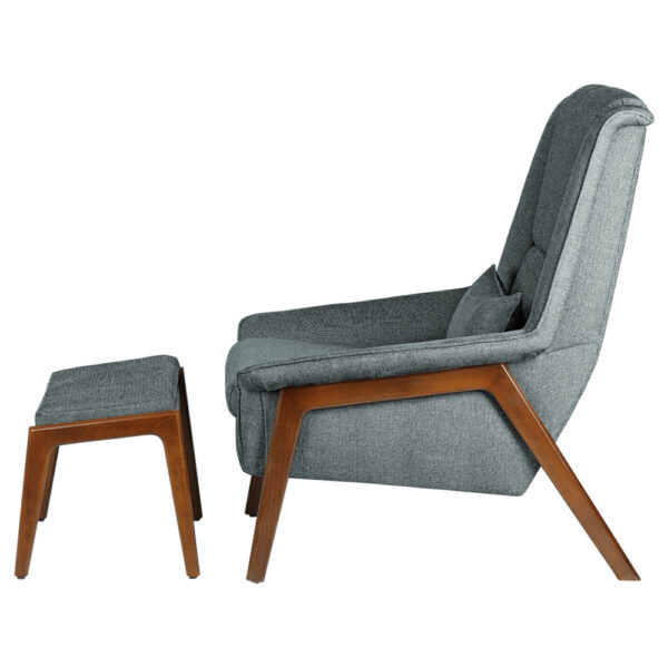 MAGNUS - Lounge - Fauteuil Armchair with footrest