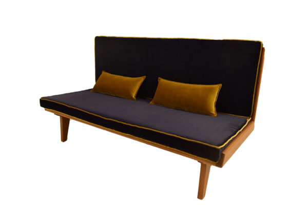 ANKE - Midcentury Modern Wood Sofa