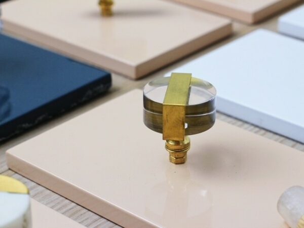 Clear Circle Knob