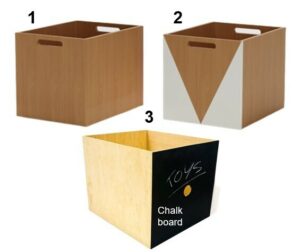 Individual boxes on wheels