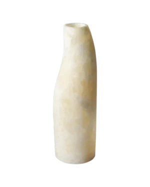 Positive Negative White Vase