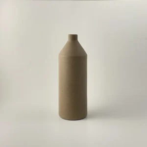 Short Neck Pot3 - Dark Beige