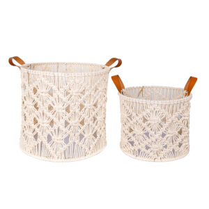 Leather Off White Holder (L)