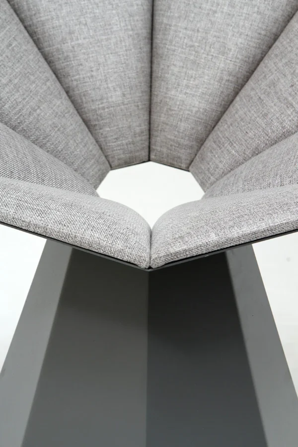 ORCIDE Arm Chair | Wood & Steel Symphony