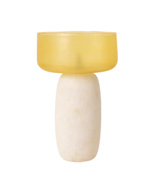 Yellow Mushroom Side Lamp