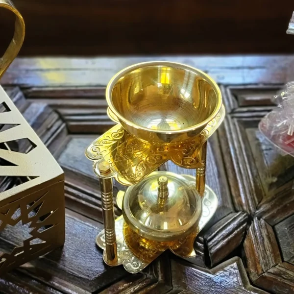 Copper Fatma Hand coffee set & incense