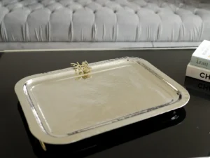 Welcome Arabic calligraphy tray
