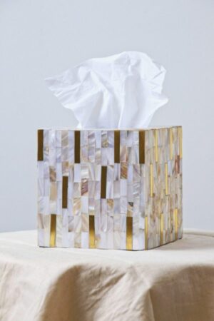 Pearl and Brass Trims Box
