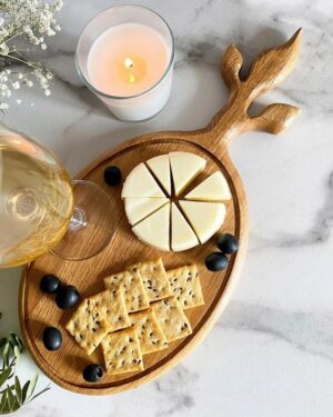 Oak Leaf Cutting Board