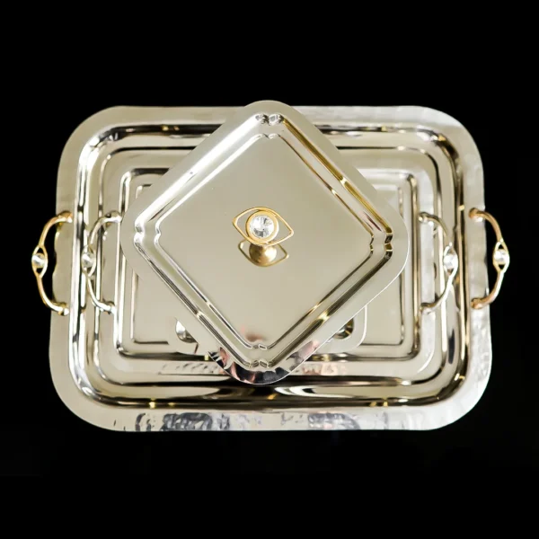 Crystal eyes square cookie stand