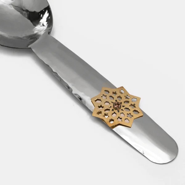 Islamic star serving spoon