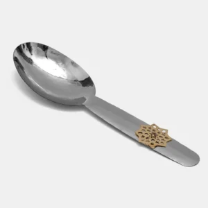 Islamic star serving spoon - Gold