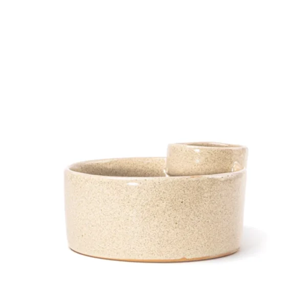 The Dip & Eat Bowls (2-in-1) | Cream White