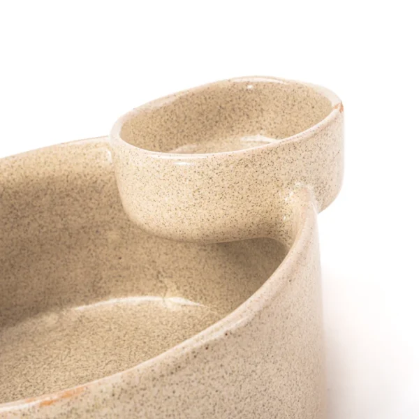 The Dip & Eat Bowls (2-in-1) | Cream White