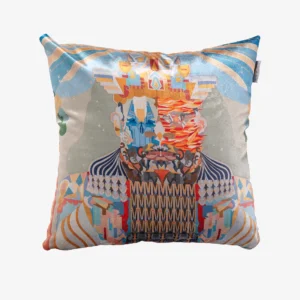 Karim Ataya colorful pillow velvet