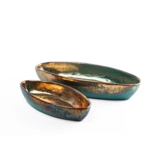 Oval Bowl | Green Fusion (2 Pieces)