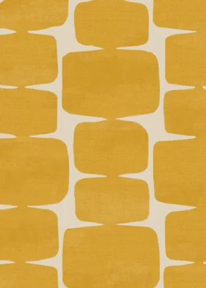 Lohko Premium Chenille Rug - yellow, large
