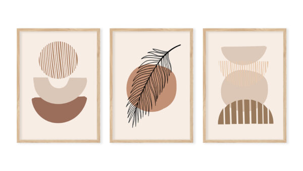 3 Set of creative minimalist