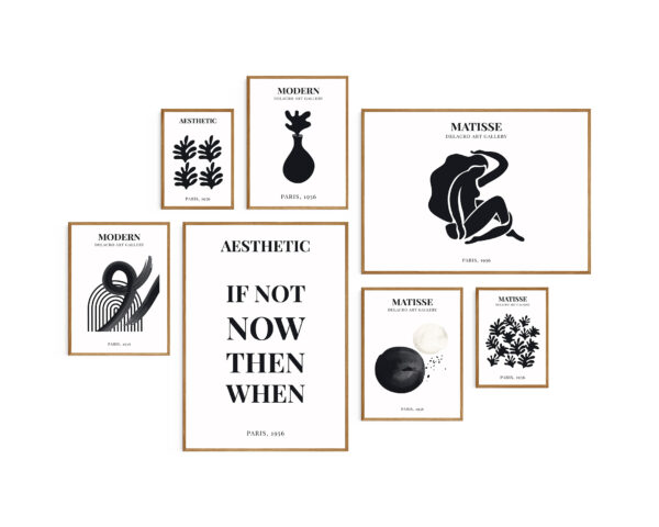 7 Set of Abstract Matisse